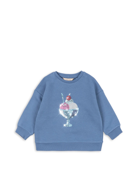 Konges Sløjd LOUMILLA Sweatshirt colony blue