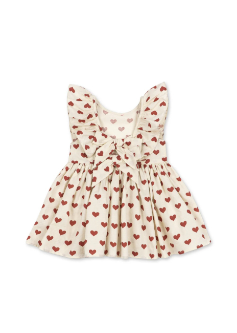 Konges Sløjd Cianna Bow Kleid Amour Rouge