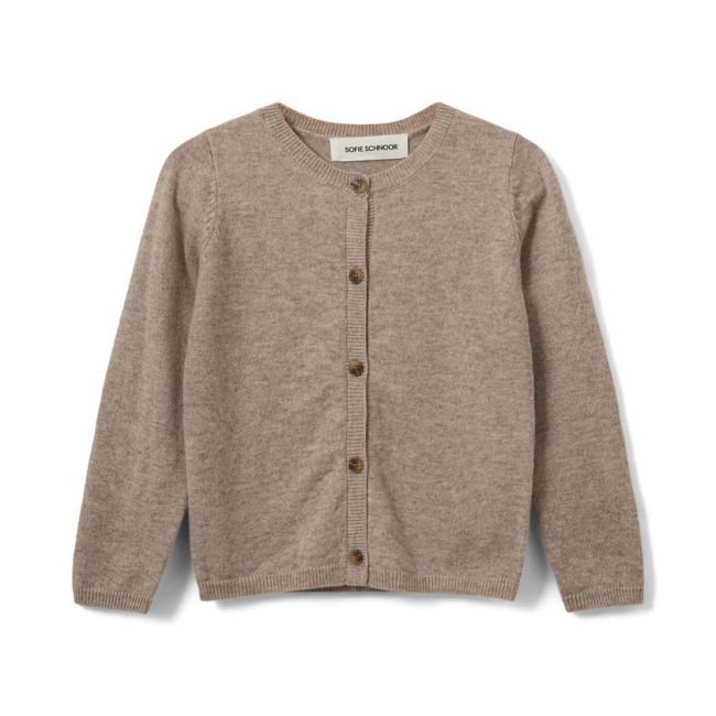 Sofie Schnoor CisseSK Cardigan Brown melange