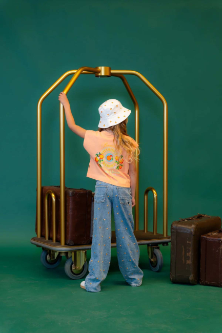 Vingino T-shirt Helena Soft salmon in Zartes Lachs