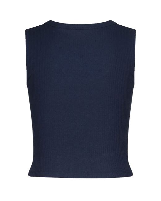 Vingino T-shirt Icon-Crop rib tee Dark Blue