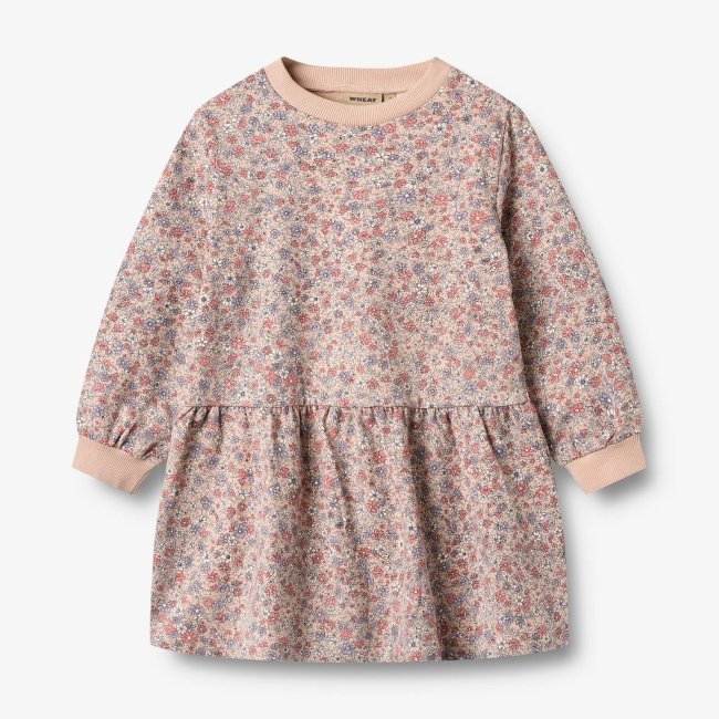 Wheat Sweatkleid Zenia rose dust flowers