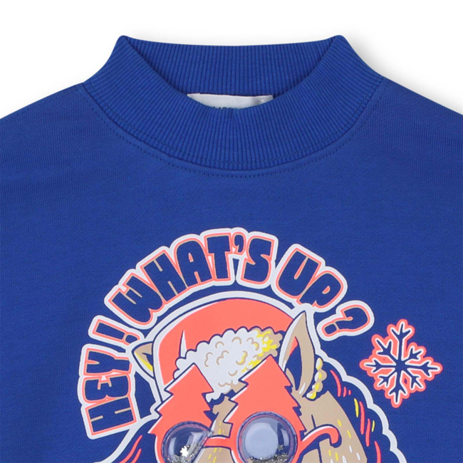 Billiebush Weihnachts-Sweatshirt Blue