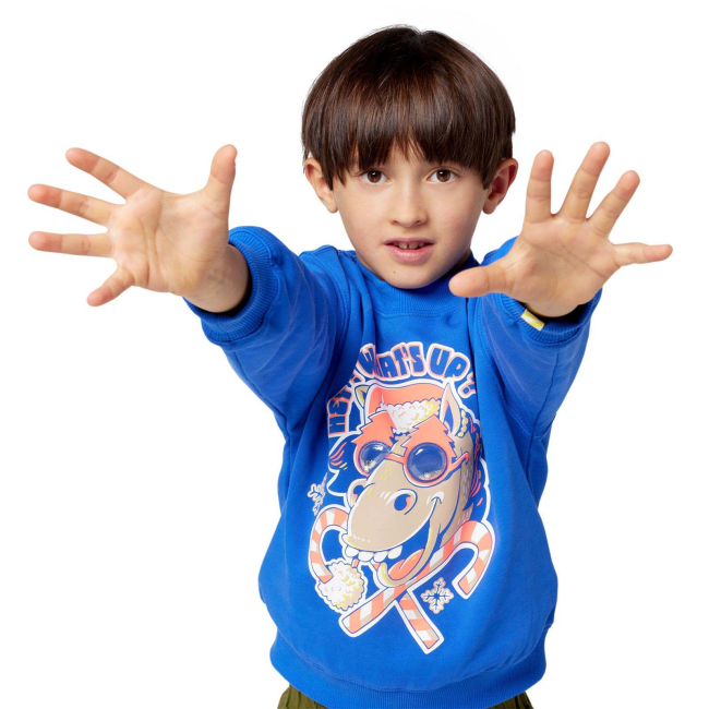 Billiebush Weihnachts-Sweatshirt Blue