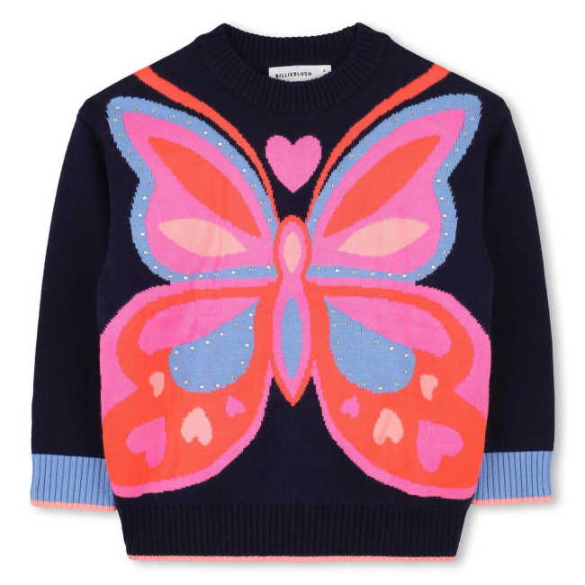Billiebush feiner Strickpullover Blue