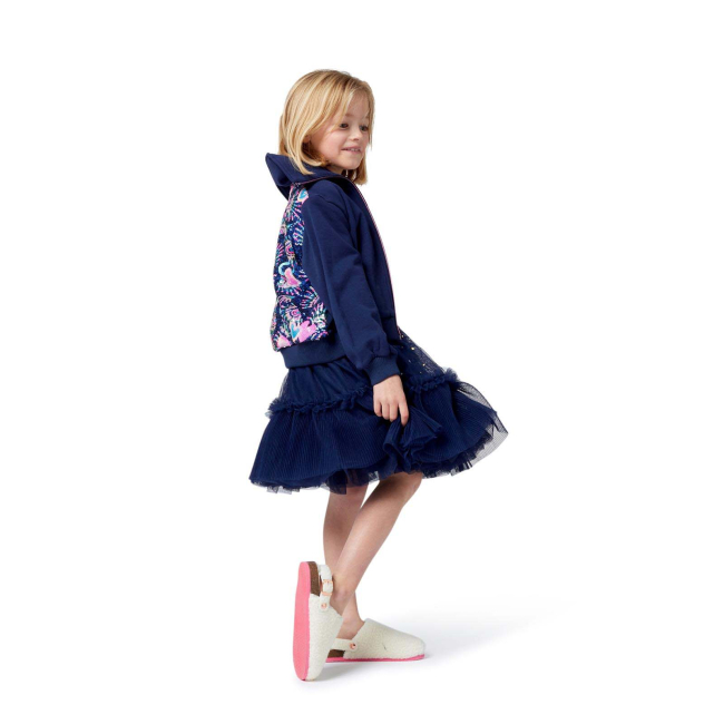 Billiebush Fleecejacke Blue mit Pailletten
