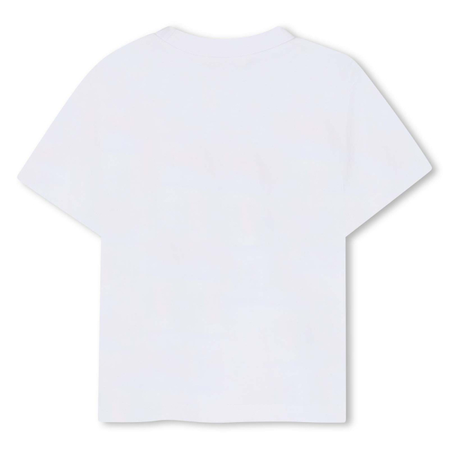 Billieblush Jungen kurzarm T-SHIRT Weiss