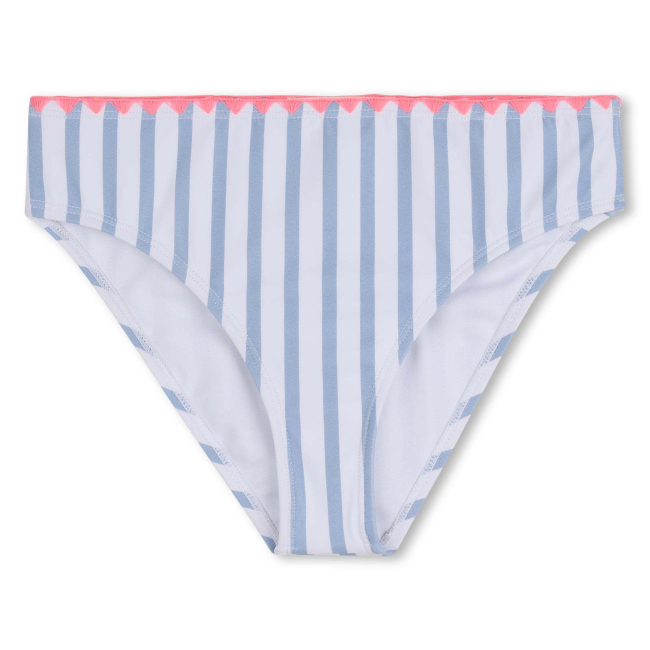 Billieblush 2-teiliger Badeanzug Blau weiss gestreift