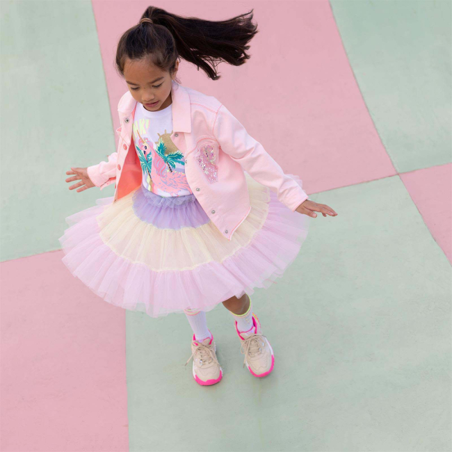 Billieblush Petitcoat aus Tüll mit Pailletten