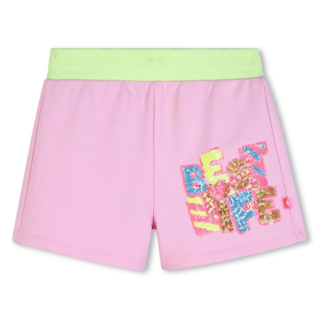 Billieblush Fleece-Shorts Rosa