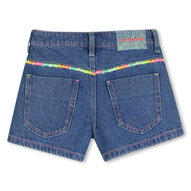 Billieblush Mädchen Jeans-Shorts Blau