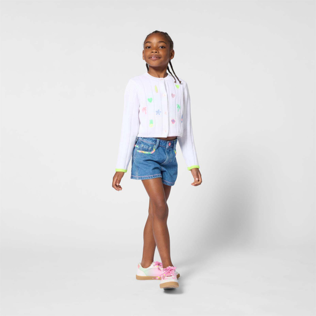 Billieblush Mädchen Jeans-Shorts Blau