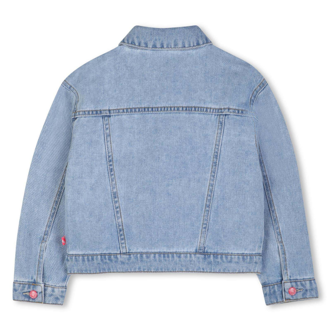 Billieblush Denim-Jacke Blau mit mehrfarbigen Nieten