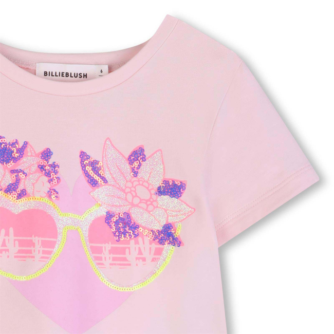 Billieblush Kurzärmeliges T-Shirt hell rosa