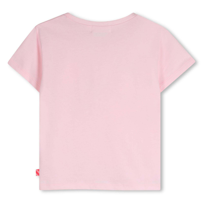 Billieblush KURZARM T-SHIRT Rosa mit Pailletten verziert
