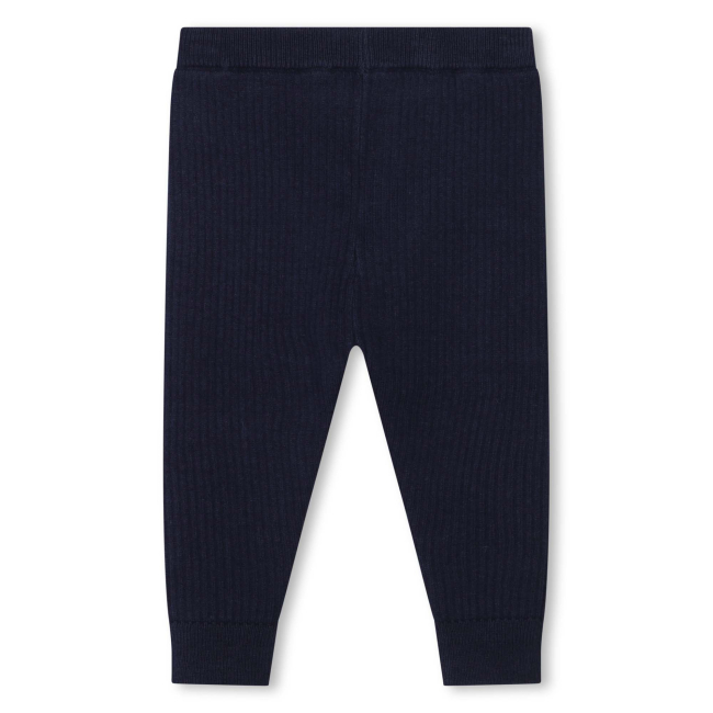 Carrément Beau Legging marine aus Rippstrick