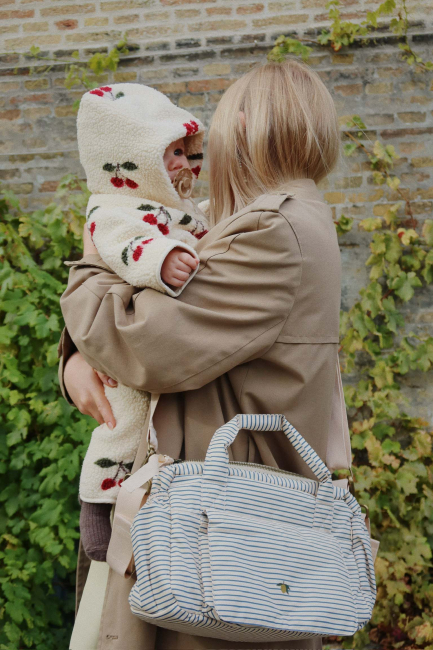 Konges Sløjd JODY TEDDY outdoor Strampler GRS MA grande cerise