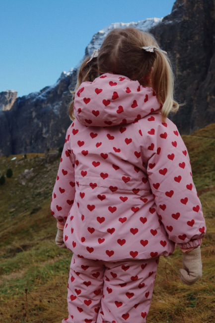 Konges Sløjd MISMOU FRILL Winterjacke Amour Pink