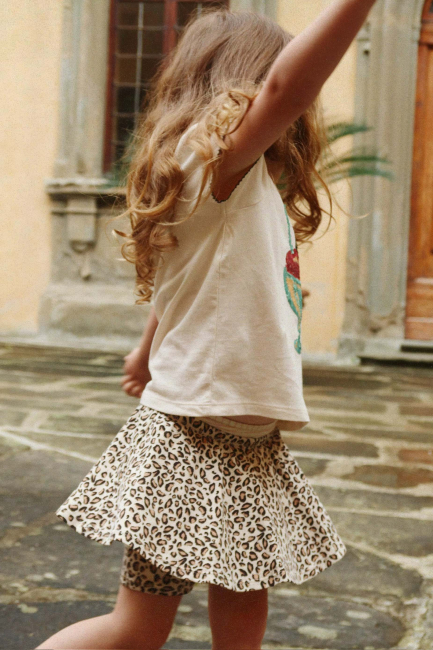 Konges Sløjd FAMO PUFF T-Shirt Buttercream