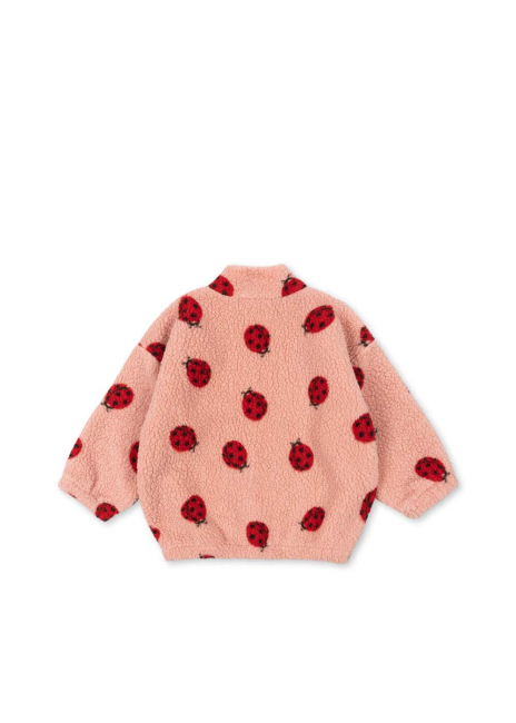 Konges Sløjd JODY TEDDY Fleecejacke GRS Ladybug Pink