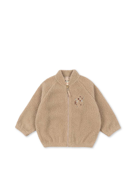 Konges Sløjd JAZZ TEDDY Bomber-Jacke GRS Oxford Tan