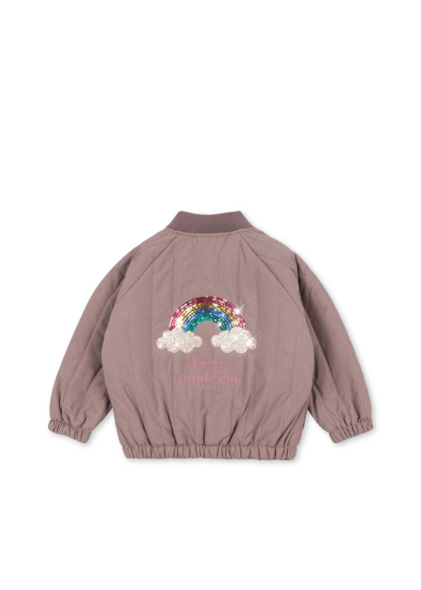 Konges Sløjd JUNO SEQUIN Bomberjacke TWILIGHT MAUVE