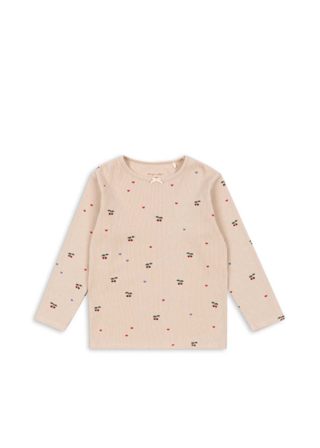 Konges Sløjd ELLA Langarmshirt CHERRY coeur blush