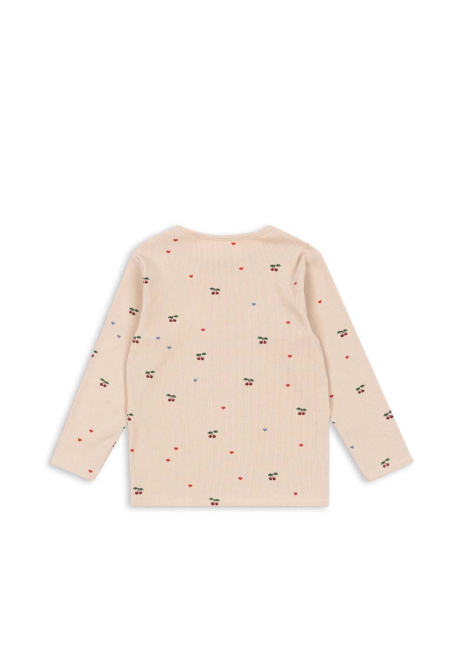 Konges Sløjd ELLA Langarmshirt CHERRY coeur blush
