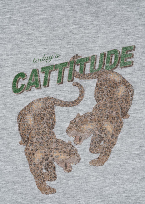 Konges Sløjd LOU Sweatshirt GREY MELANGE Tigger