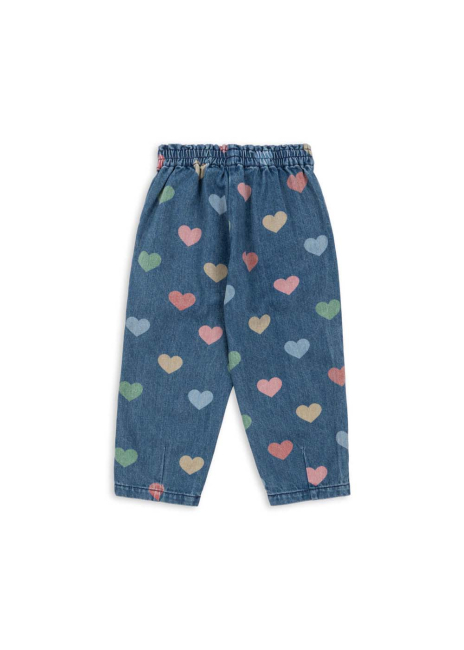 Konges Sløjd MAGOT FRILL Jeanshose gots Bon coeur coloré