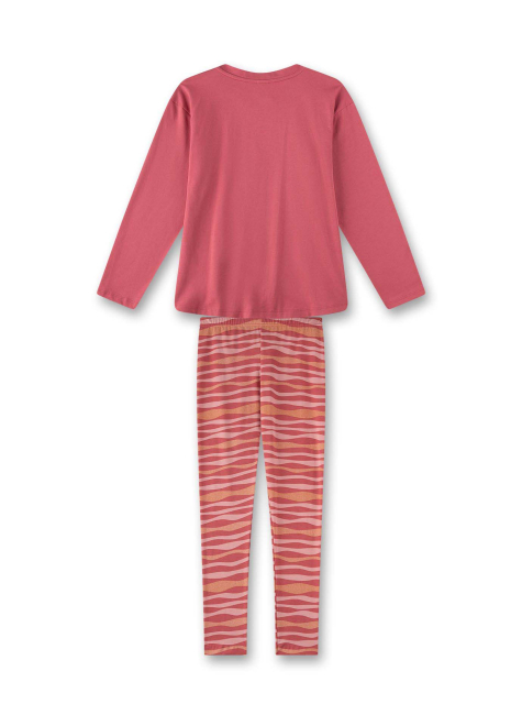 Sanetta Mädchen Schlafanzug lang Rose